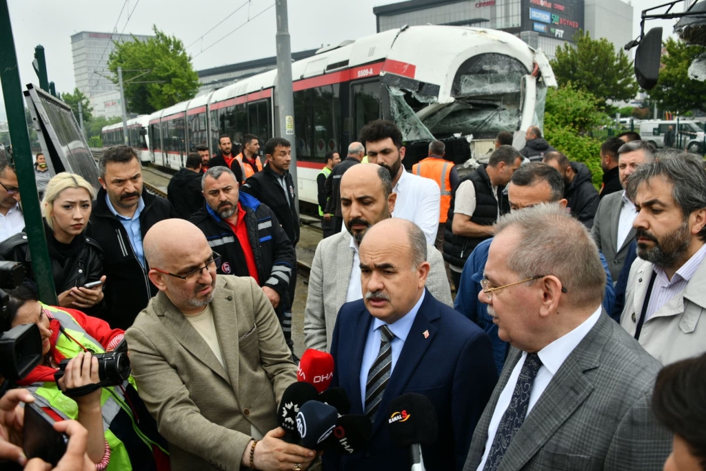 Samsun'da Tramvay Kazası!