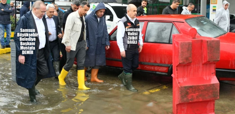 Samsun'da Yaşanan 'Sel'lerin Bilançosu Ağır