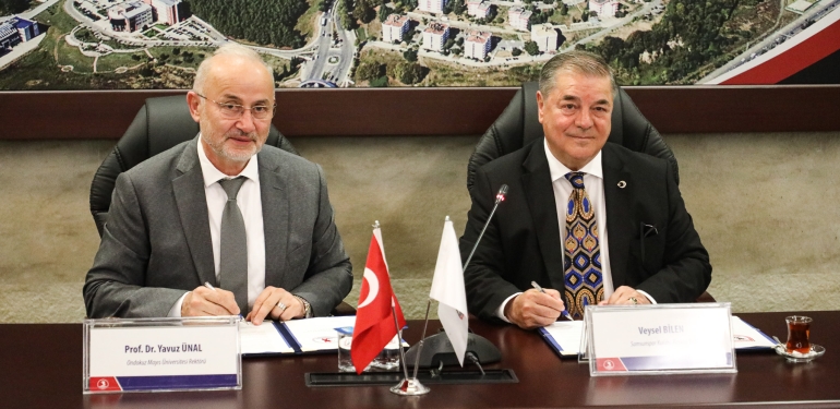 Samsunspor Kulübü ve OMÜ Arasında Protokol İmzalandı