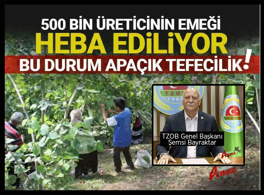 TZOB Genel Başkanı Şemsi Bayraktar