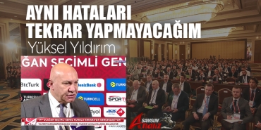 Yüksel Yıldırım Aynı Hataları Tekrar Yapmayacağım
