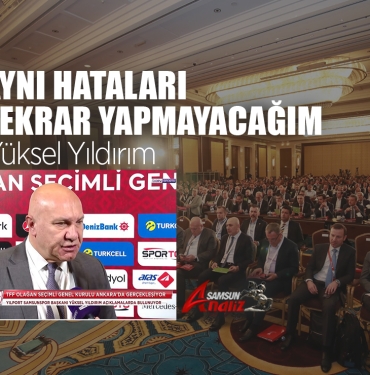 Yüksel Yıldırım Aynı Hataları Tekrar Yapmayacağım