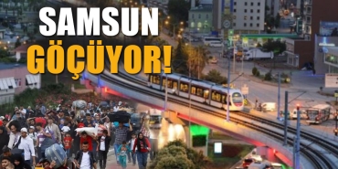 Samsun, Dış Göç Veren 4. İl Oldu