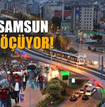 Samsun, Dış Göç Veren 4. İl Oldu