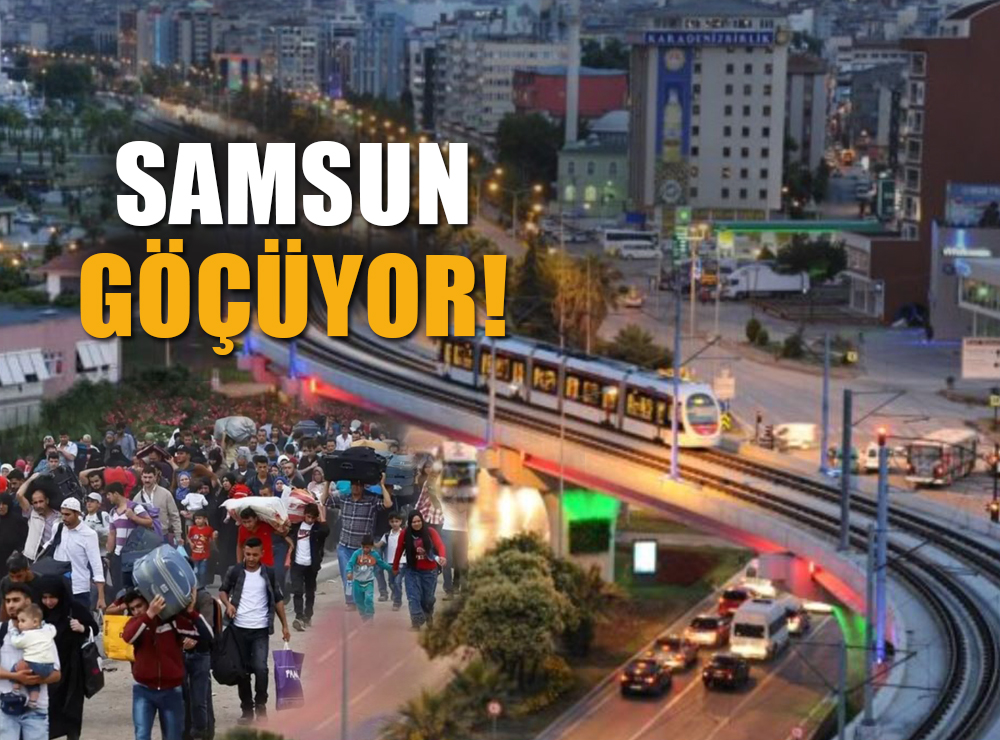 Samsun, Dış Göç Veren 4. İl Oldu