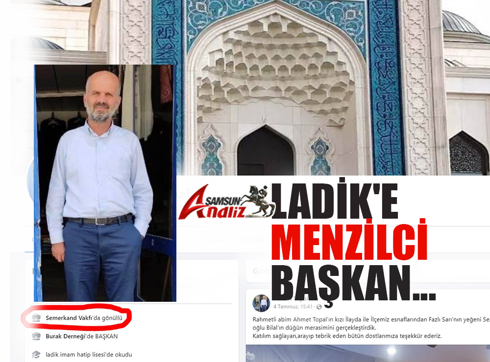 Ladik Belediyesi'ne Menzilci Başkan