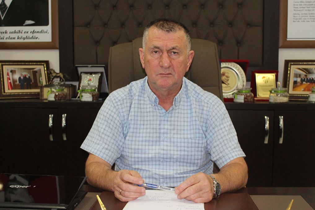 Samsun’da Çarşamba Ziraat Odası Başkanı Muammer Aydemir