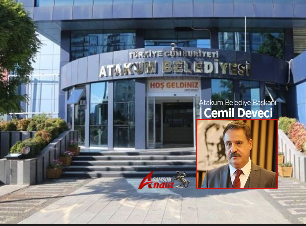 Atakum'da Belediyesi'nde Görevden Almalar
