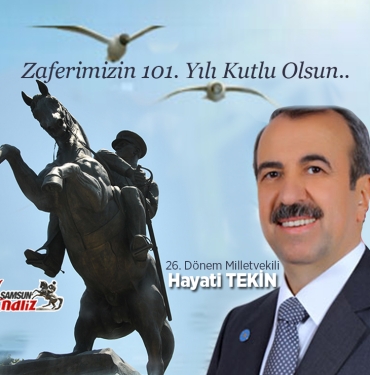Hayati Tekin'den 30 Ağustos Zafer Bayramı Mesajı