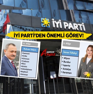 İYİ Parti Samsun'u Rıdvan Yalçın'a Bağlandı