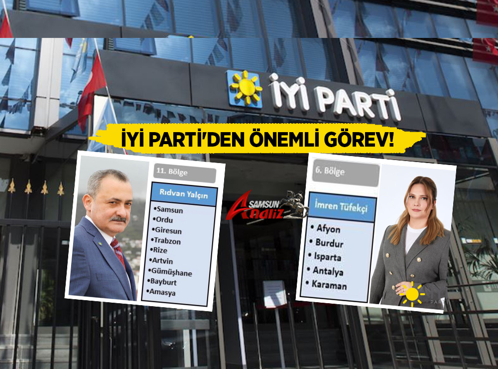 İYİ Parti Samsun'u Rıdvan Yalçın'a Bağlandı