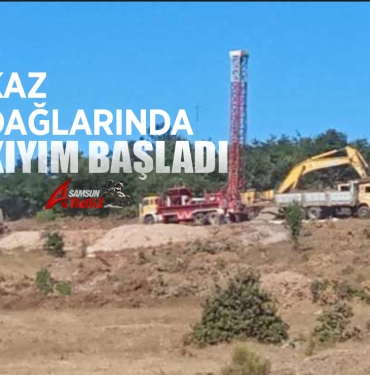 Kaz Dağları’nda Rant İçin Doğa Katliamı Başladı