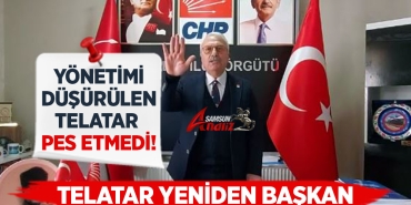 Metin Telatar Yeniden İlkadım İlçe Başkanı Oldu!