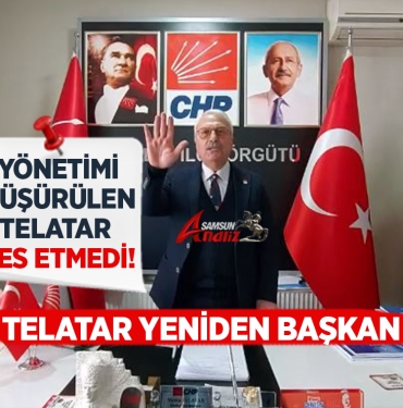 Metin Telatar Yeniden İlkadım İlçe Başkanı Oldu!