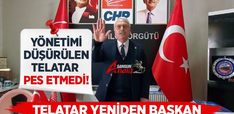 Metin Telatar Yeniden İlkadım İlçe Başkanı Oldu!
