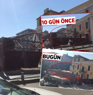 O Kaçak Yapı Tepkilerin Ardından Kaldırıldı