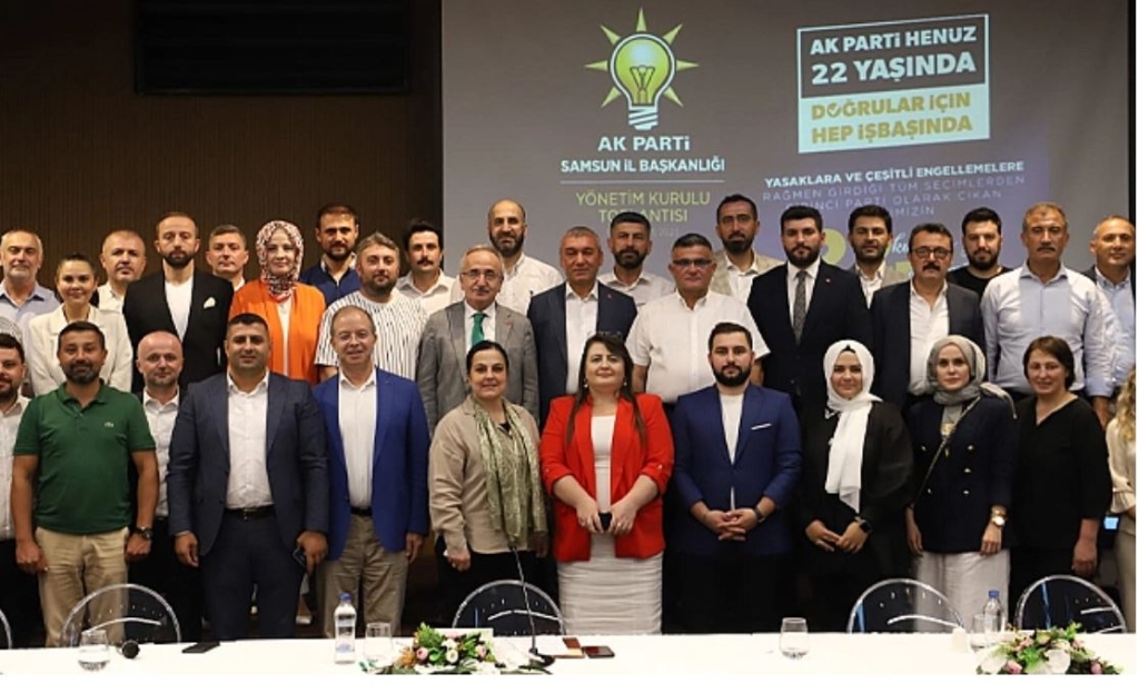 Samsun AK Parti'de Yönetim Belli Oldu