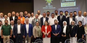 Samsun AK Parti'de Yönetim Belli Oldu