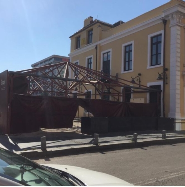 Samsun'da Herkesin Gözünün Önünde Kaçak Yapı Yapılıyor