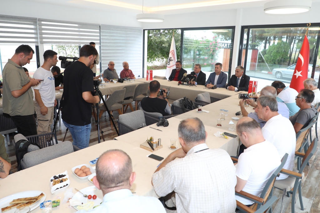 Samsunspor Yönetimi Samsun Basınıyla Buluştu