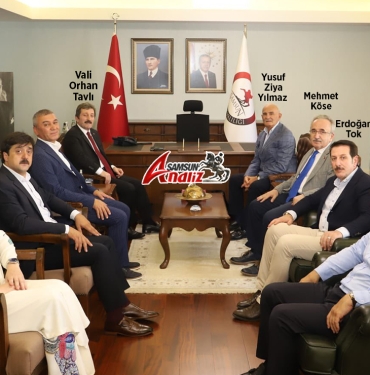 Yusuf Ziya Yılmaz'dan Vali Orhan Tavlı'ya Ziyaret