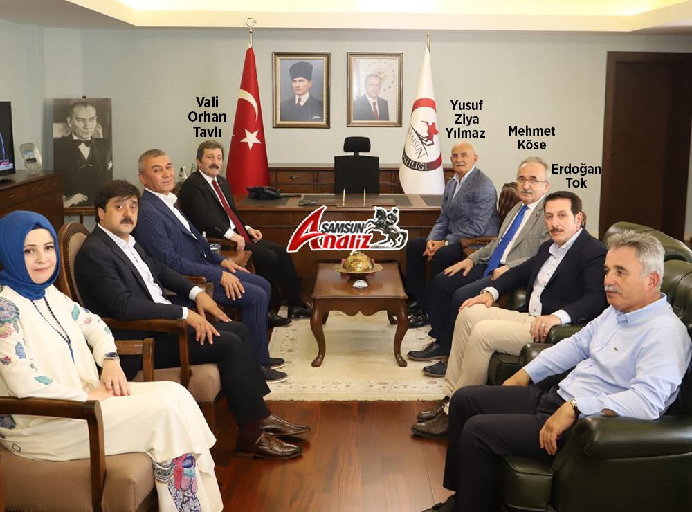 Yusuf Ziya Yılmaz'dan Vali Orhan Tavlı'ya Ziyaret