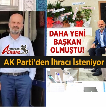 Ak Parti'den ‘MENZİLCİ’ Başkanına Disiplin Şoku