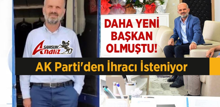 Ak Parti'den ‘MENZİLCİ’ Başkanına Disiplin Şoku