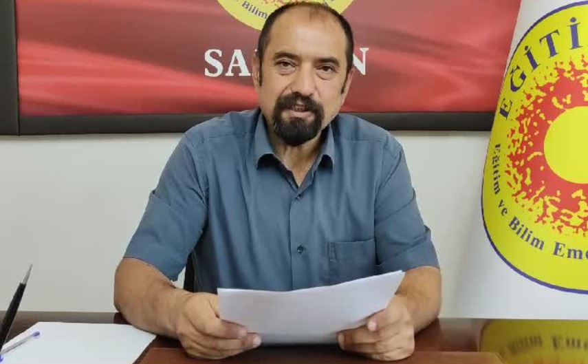 Eğitim Sen Samsun Şube Başkanı Ersin Gür
