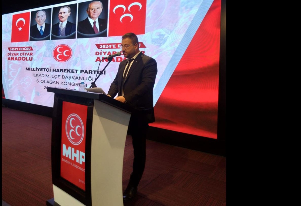 MHP'nin İlkadım'da Başkanı Yavuz Anuk Oldu