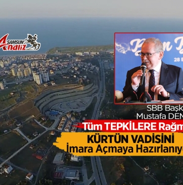 Mustafa Demir, Kürtün Vadisi'ni İmara Açmayı Planlıyor