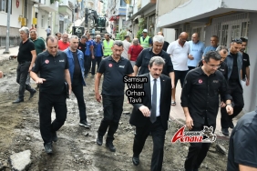 Samsun Valisi Orhan Tavlı'dan Sel Sonrası Açıklama