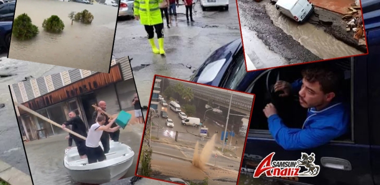 Samsun Yine Sele Teslim