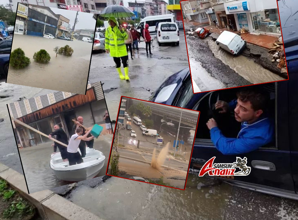 Samsun Yine Sele Teslim