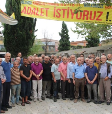 Samsun'da Gülsan Sanayi Sitesi Esnafı Adalet Arıyor