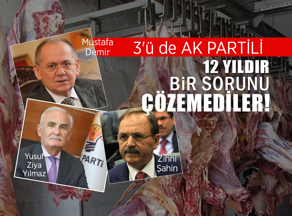 Samsun Kasaplar İsyan Bayrağını Çekti