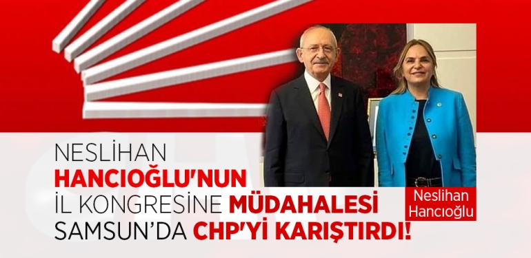 Samsun'da CHP Camiası Bu Olayı Konuşuyor