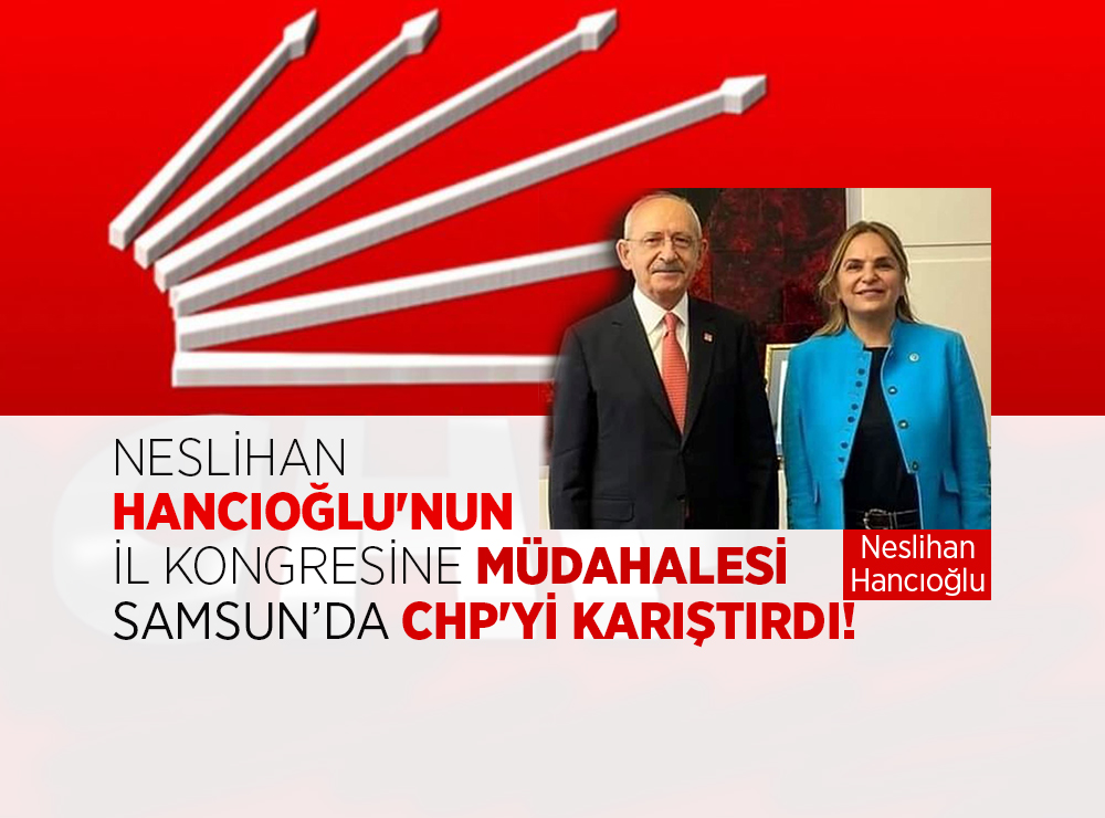 Samsun'da CHP Camiası Bu Olayı Konuşuyor