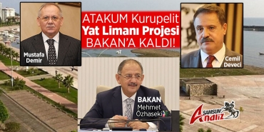 Samsun'da İstenmeyen Marina Projesi Bakanlığa Sevk Edildi