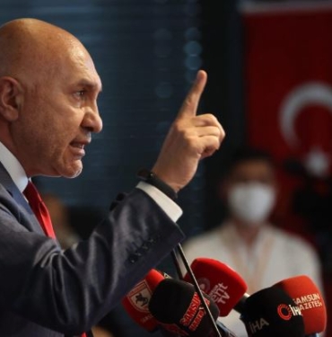 Yılport Samsunspor Başkanı Yüksel Yıldırım Ateş Püskürdü