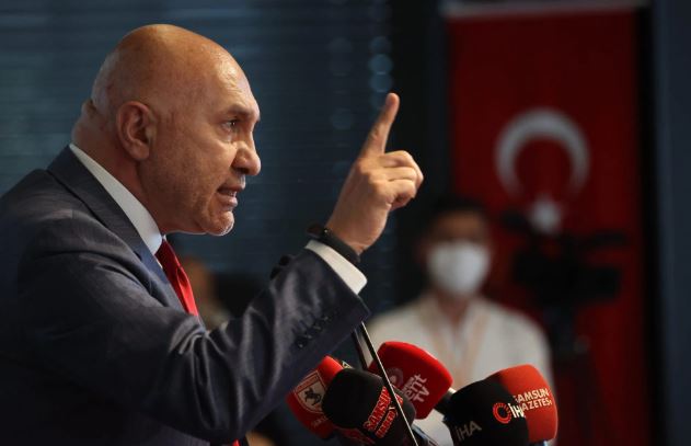 Yılport Samsunspor Başkanı Yüksel Yıldırım Ateş Püskürdü