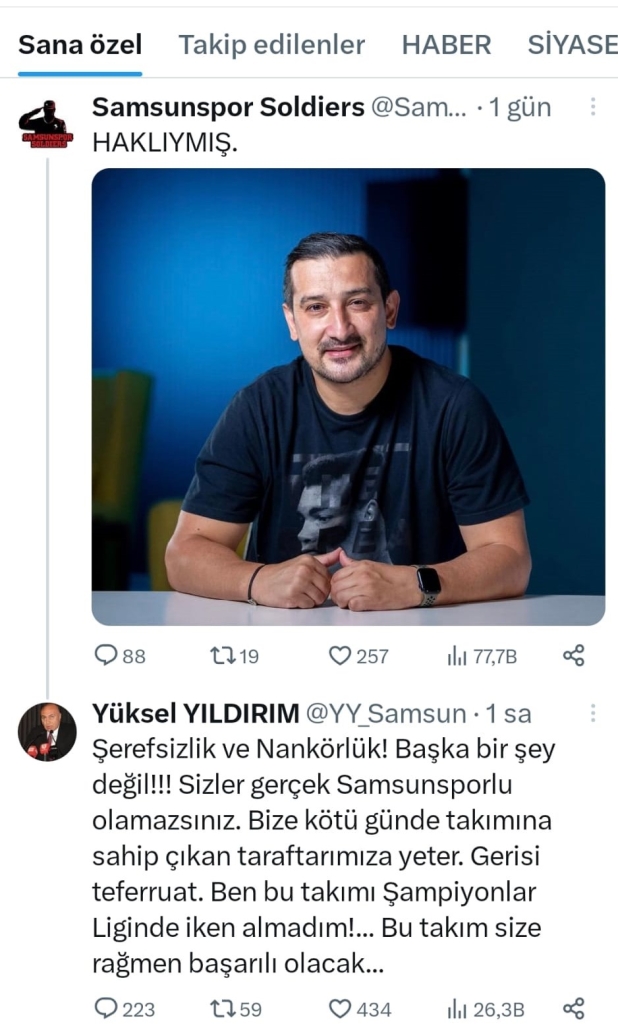 Yüksel Yıldırım'ı Öfkelendiren O Paylaşım