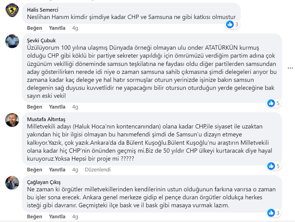Samsun'da CHP Camiası Bu Olayı Konuşuyor 