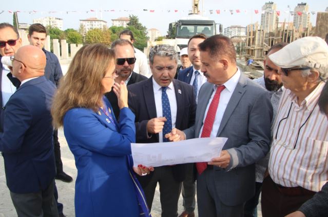 100. Yıl Anıt Park Projesi Temel Atma Töreni