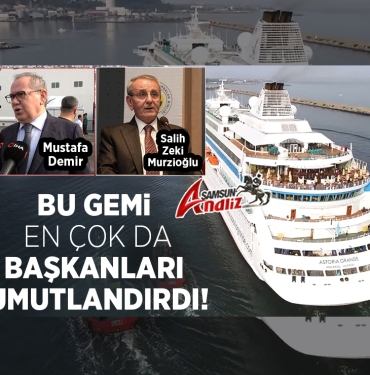Bu Gemi En Çok Da Onları Sevindirdi