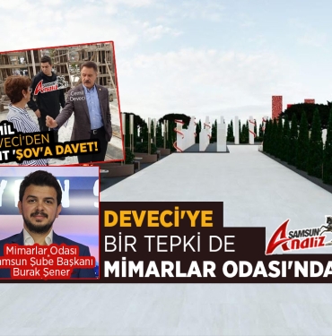 Cemil Deveci'ye Bir Tepki de Mimarlar Odası'ndan