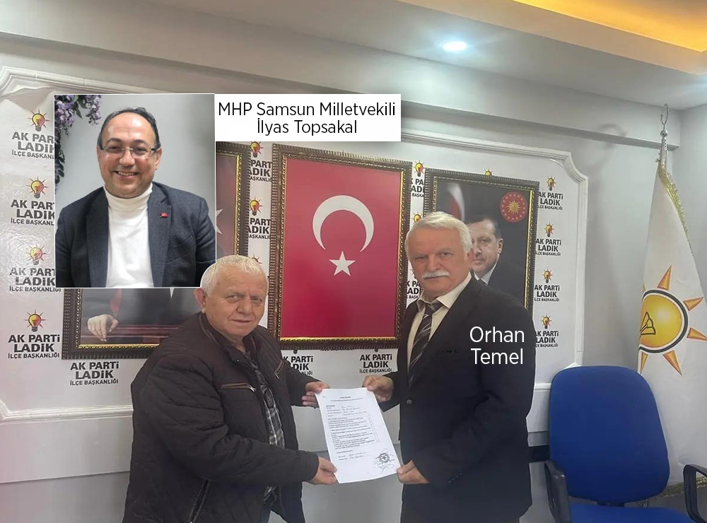 Ladik Ak Parti İlk Resmi Adayı MHP Vekilinin Abisi