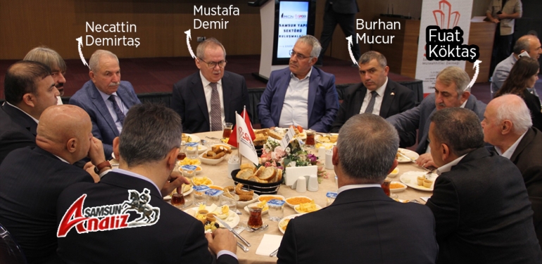 Samsun Yapı Sektörü‘nün Paydaşları Bir Araya Geldi