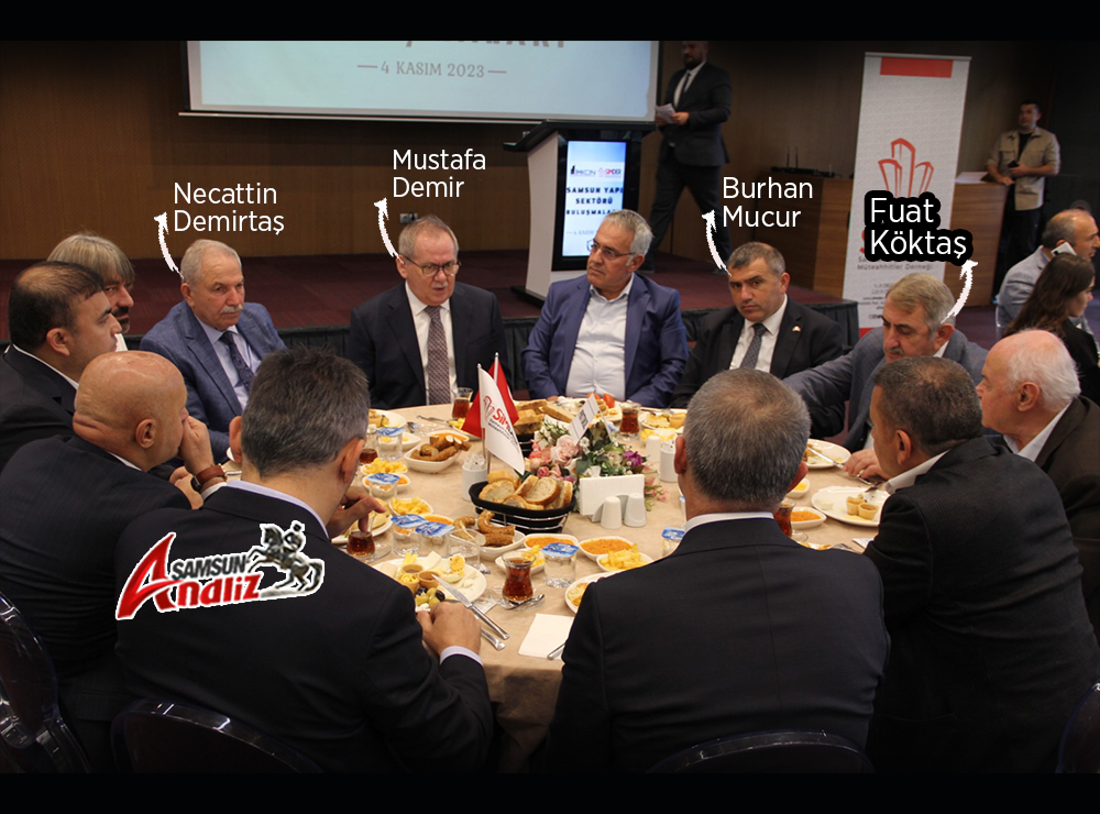 Samsun Yapı Sektörü‘nün Paydaşları Bir Araya Geldi