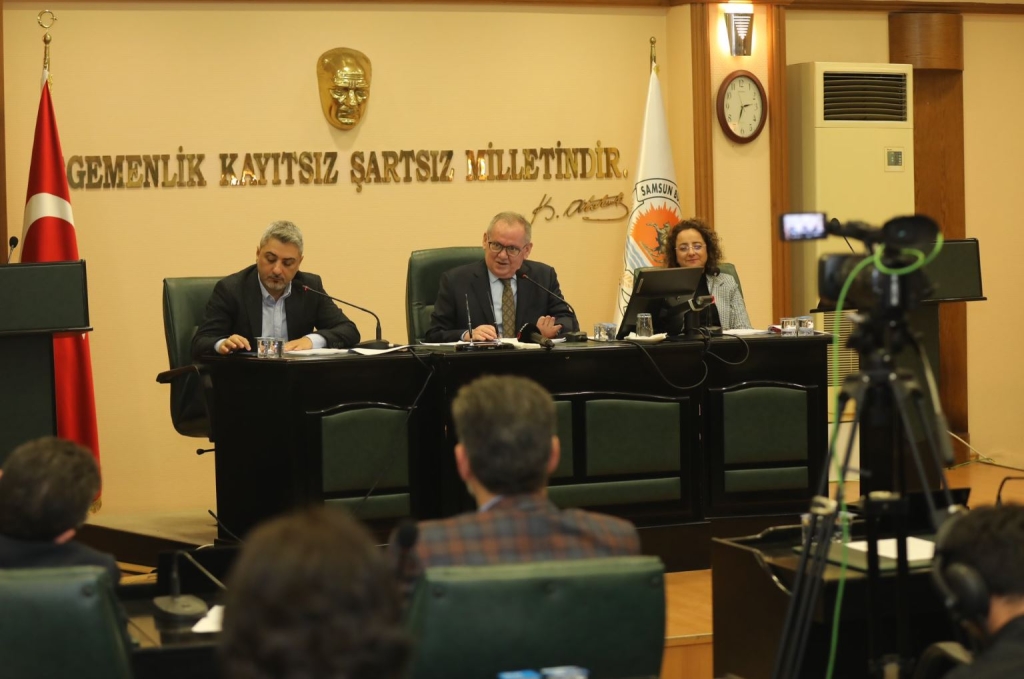 Samsun'da Belediyelerin Bütçeleri Kabul Edildi